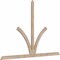 Ekena Millwork Richland Smooth Timber Gable Bracket, Douglas Fir, 96"W x 64"H x 1 1/2"D x 3 1/2"F, 16/12 Pitch GBW096X64X0204RIC00SDF - alternate 2